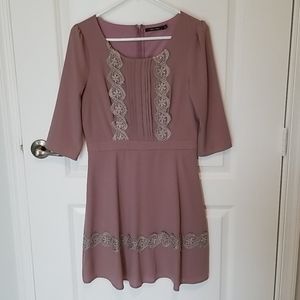 Mauve Doe & Rae dress